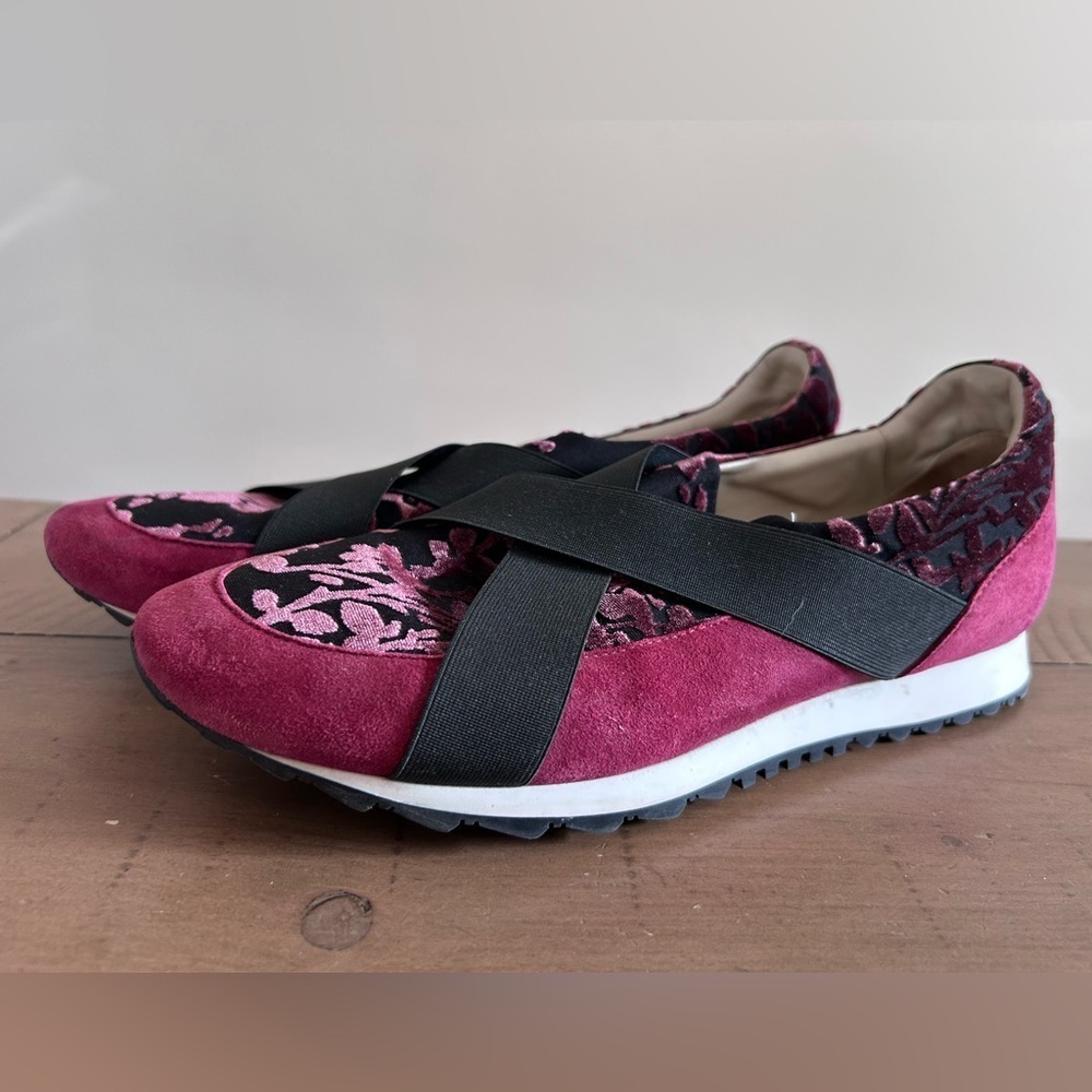 Amalfi by Rangoni Francesco Women’s Burgundy Black Shoes - Size 9